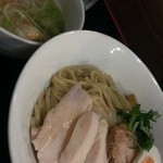 がふうあん - 鶏と白菜の塩つけ麺(2013/9)