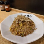 らぁ麺鯖六 心斎橋本店 - さば半焼きめしｕｐ