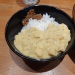 中華蕎麦 ひら井 - たまごまぶし(ニンニクペッパー)　これも限定！