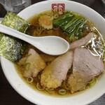 とら食堂 - 中華そば　大盛り