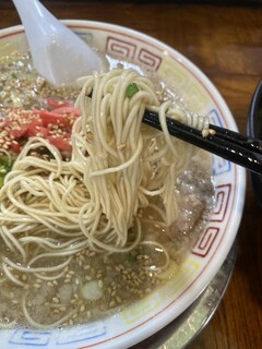 秀ちゃんラーメン - 麺はマルタイ棒ラーメンです　固さはいつも「普通」にします