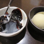 張家 - コーヒーゼリーとアイス