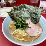 武蔵家 - ・ラーメン 並 800円 、のり5枚 50円