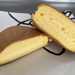 エコ・ピア - どら焼き真っ二つ