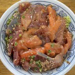 しいはし食堂 - 【2023/8】ごま醤油漬け丼(ネタ展開時)