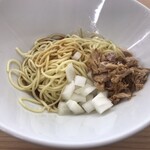 煮干しラーメン ゼクウ - デミ醤油