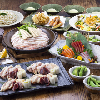 We are proud of our Setouchi fresh fish and local chicken banquet!!