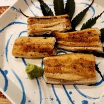 和食処 ゆずり - ウナギ、白焼き