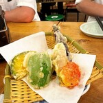 浜焼き海鮮居酒屋 大庄水産 - 野菜天ぷら