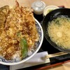 海老天丼 こし - 天丼ランチ(¥1078)