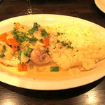 イル ド マンジェ - 鶏のブランケットとバターライス