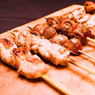 [Assortment of 10 types of Grilled skewer] Cooked with care using carefully selected ingredients!