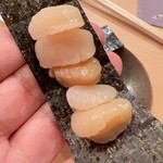 木挽町 とも樹 - 小柱と海苔はお友達