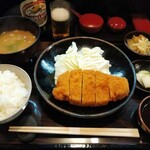 とんかつ山本 - ろーすかつ定食