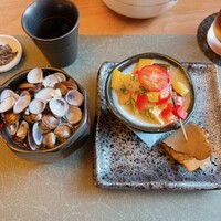 桑名蛤料理・蛤しゃぶしゃぶ 貝新 - 