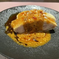 中国四川酒家 蔓山 - 骨付き棒棒鶏。肉にタレが絡まない