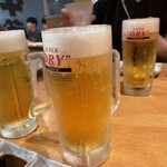 焼肉問屋 牛蔵 - 生ビール
