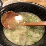 まりじゅ - 鶏塩だしの鶏団子スープ