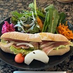 cafe Garage - 生ハムサンド