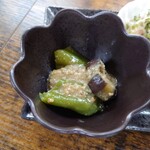 居酒屋 呑兵衛 - なすとピーマン