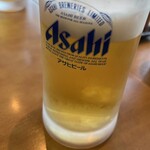 いかめしや 烹鱗 - ほろ酔いセットの生ビール小