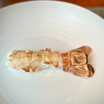 蒼 - いつもの赤座海老。この日も出会えました♪