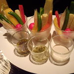 Sukaiba Riondo-Ru - 季節のスティックサラダ ３種のディップ
                        