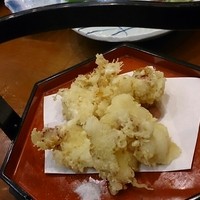 海鮮家 はこだて 本店 - 生ダコの天ぷら