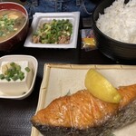 なか里 - スーパーシャケ定食¥900