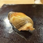 日本橋蛎殻町 すぎた - 穴子握り 煮詰め