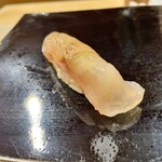 日本橋蛎殻町 すぎた - 本アラの昆布〆握り