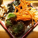 リカースタンド　ベルハウス - 人参、ピーマン、しめじ天♪