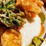 リカースタンド　ベルハウス - ニラ天♪さつまいもに〜