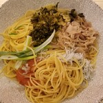 こなな トウキョウ パスタ - パスタ・真上から。