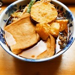 リカースタンド　ベルハウス - きつねそば＋色々（笑）