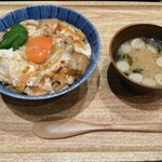 鳥〇食堂×タニタカフェ  - 「究極の親子丼」814円