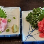 居酒屋やっちゃば - ネギトロと、マグロ中落ち