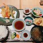 Kappou Omitama - 天麩羅定食　税込2000円