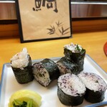 日本料理 鯛 - しそ巻き