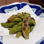 閑祥庵 禅紫 - 焼き枝豆