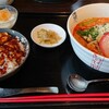 Shinowa - いつものBセット、マーボーご飯は大盛りに変更しています