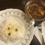 トマト - 仔牛のミルクカレー