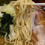 らーめん 谷瀬家 - 麺はこんなかんじ。