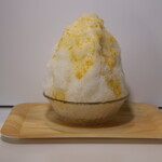 セピア カフェ - ゆずはちみつかき氷