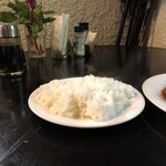 峠のわが家 - ライスの量も文句なし