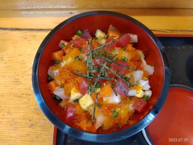 海鮮バラちらし