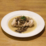 Saba - ランチセット 1700円 の鶏胸のシューブレム マッシュルーム風味