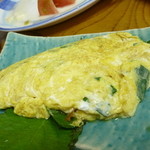 カレーコーナー三原 - ニラ玉　320円