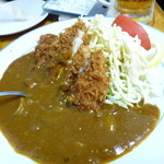 カレーコーナー三原 - カツカレーのアタマ　（カツカレーは700円）