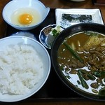 Yuuhi Gaoka Sarashina - カレーうどん定食950円♪